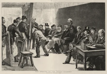 The Opening of the Royal Academy